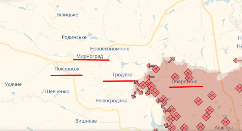 В ISW объяснили, почему россияне активно продвигаются на Покровском направлении