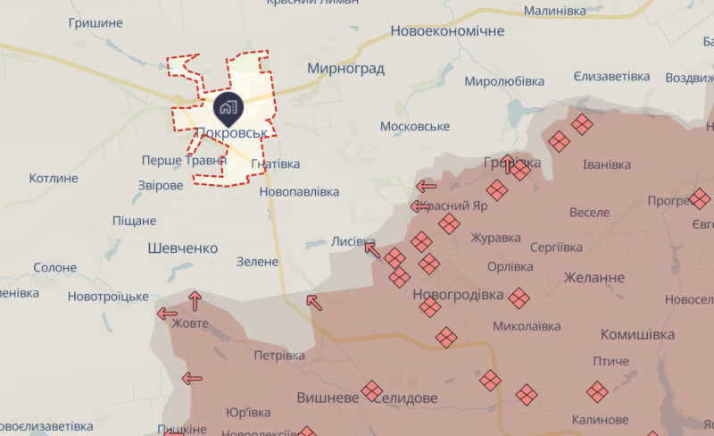 Под Покровском РФ потеряла за сутки 300 оккупантов — Генштаб