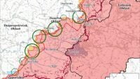Map of battle actions for 21 chernya 2025