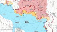 Map of combat actions for 28 chernya 2025