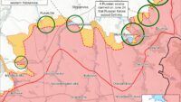 Map of combat actions for 25 chernya 2025