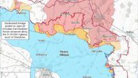 Map of combat actions for 30 chernya 2025