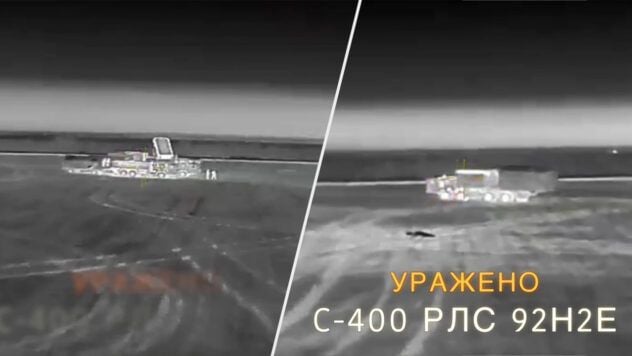 GUR hit expensive S-400 Triumph air defense components in Crimea: video of combat operation
