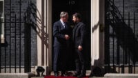 Volodymyr Zelensky and Keir Starmer