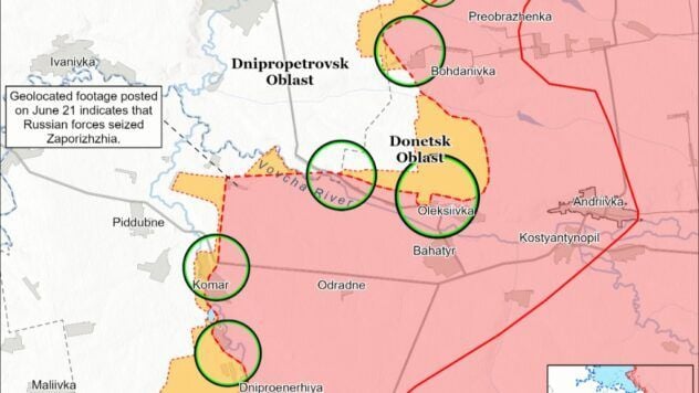 battle map for 22 chernya 2025