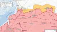 Map of battle actions for 28 chernya 2025