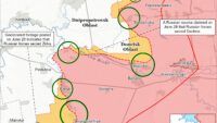 Map of battle actions for 29 chervenya 2025