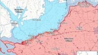 Card of combat actions for 30 chernya 2025