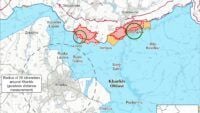 Card of combat actions for 30 chernya 2025
