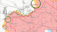 Map of battle actions 27 chernya 2025