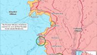 Map of combat actions for 21 chernya 2025