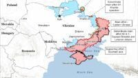 Map of battle actions for 21 chernya 2025
