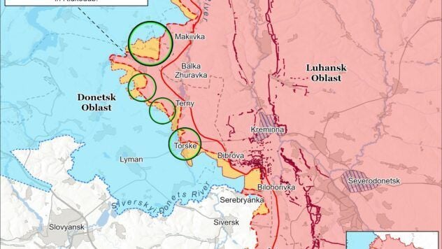 Map of battle actions for 28 chernya 2025