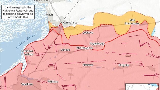 Map of battle actions for 28 chernya 2025