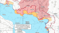 Map of battle actions 27 chernya 2025