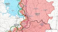 Map of battle actions for 29 chervenya 2025