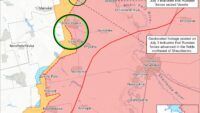 Map of combat actions for July 5, 2025