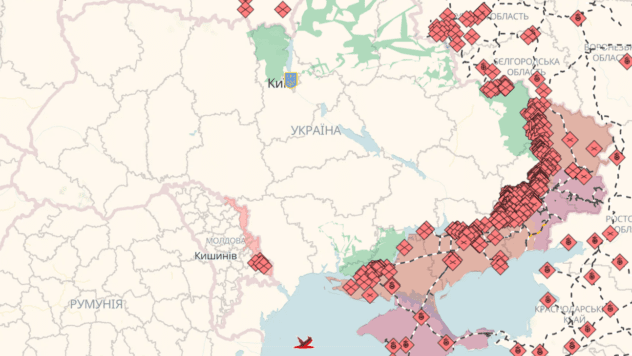 Online map of military operations in Ukraine: where the fighting is taking place as of 10.07.2025