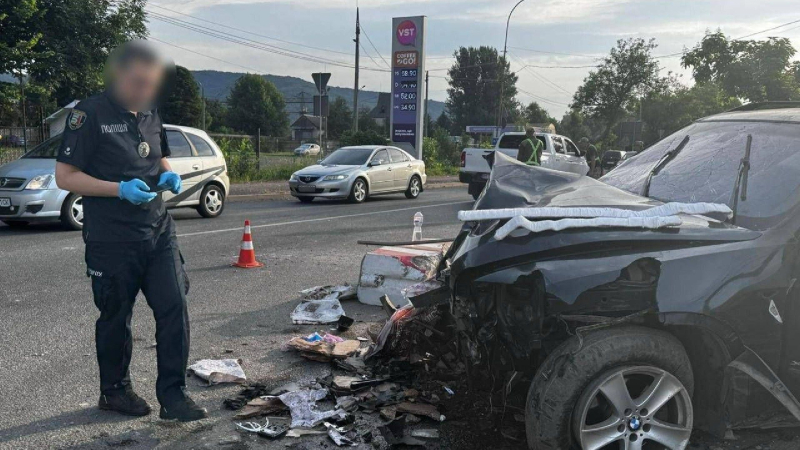 In Transcarpathia, a traffic accident resulted in the death of a military service member of the DPSU. Photo: National Police