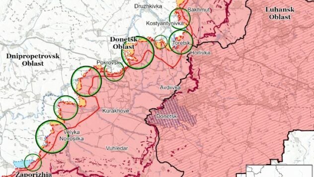 map of combat actions