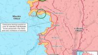 map of combat actions