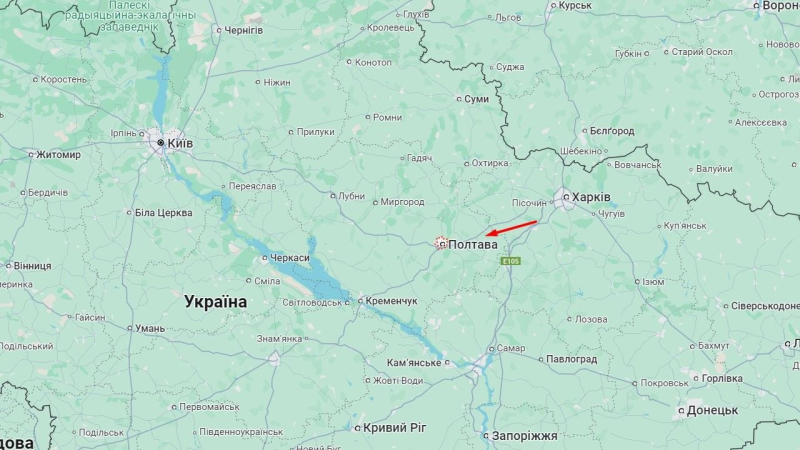 Explosions in Poltava: two people injured as a result of falling debris in the area Photo 1
